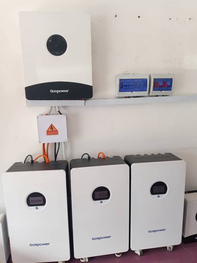 Commercial solar with storage