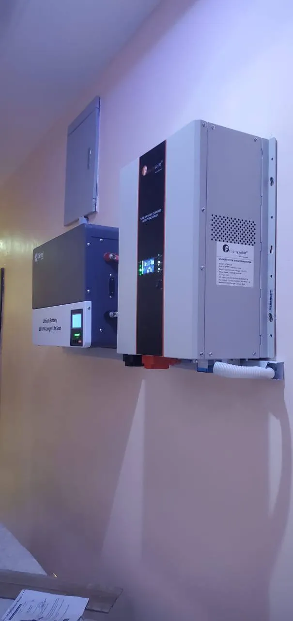 Commercial solar with storage